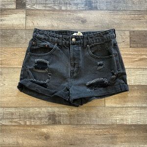 High waisted shorts